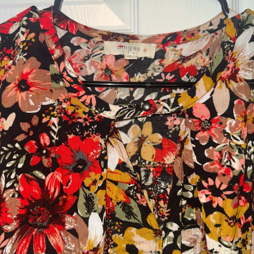 Floral and Flowy Dress by Umgee - Picture 4 of 7